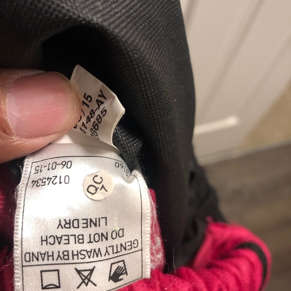 Adidas Alliance II Sackpack Red Black University Mini Pack Size One - Picture 10 of 13